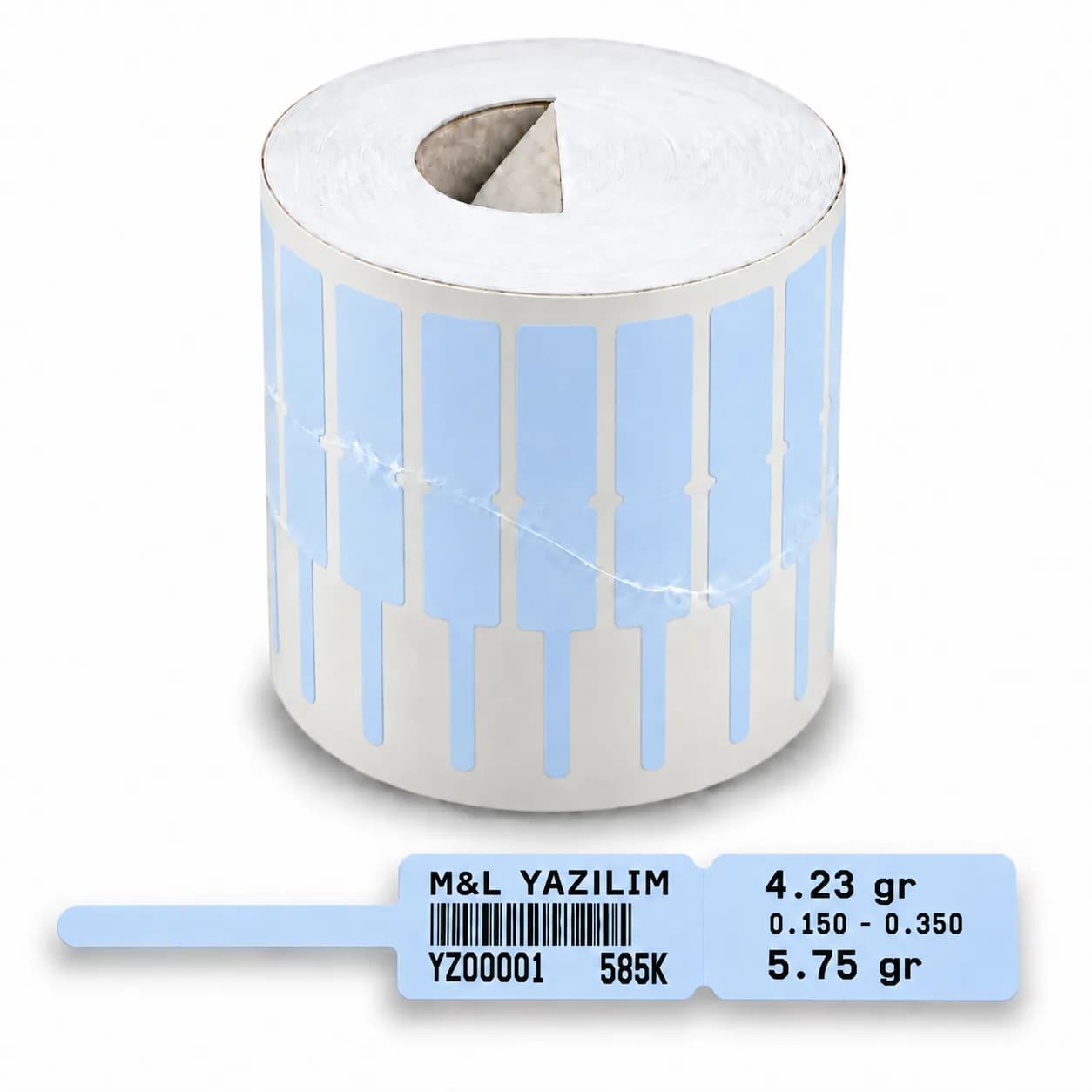 ithal-acik-mavi-renkli-etiket — Etiketleme Ürünleri, M&L Akdeniz