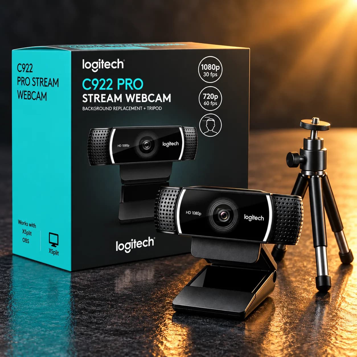 Logitech C922 Pro Webcam — Sertifika Sistemleri, M&L Akdeniz